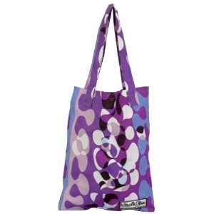  Kitsch n Glam Simple Tote Bag    Lava Berry