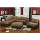 Faux Leather Sectional Sofa  