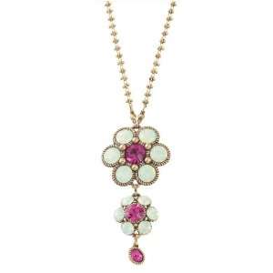 Victorian Elegance Dazzling Flower Pendant by Michal Negrin from her 