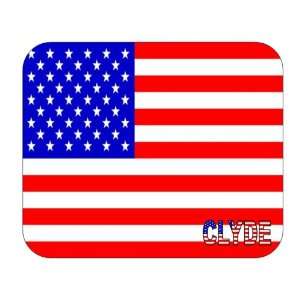  US Flag   Clyde, Ohio (OH) Mouse Pad 