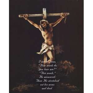 Asked Jesus Poster Print 