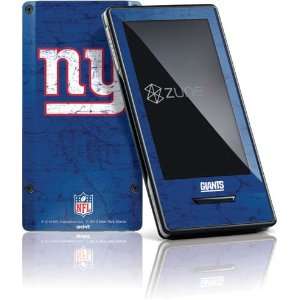  New York Giants Distressed skin for Zune HD (2009)  