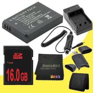  + 8GB SDHC Class 10 Memory Card + SDHC Card USB Reader + Memory 