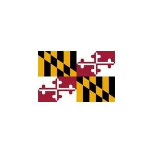    Maryland Flag, 4 x 6, Outdoor, Poly Max