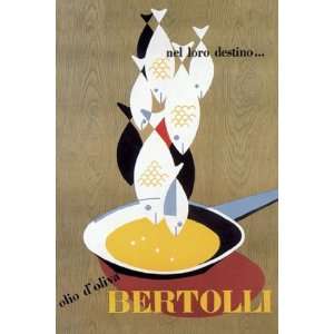  Bertolli Olive Oil   Poster by Erberto Carboni (12x18 