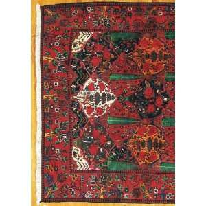  7x12 Hand Knotted Baktiary Persian Rug   76x120