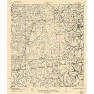USGS TOPO MAP CAMBON QUAD FLORIDA (FL/WAR DEPARTMENT) 1944  