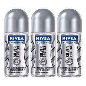  Nivea for Men Silver Protect Deodorant Roll on 50 ml 