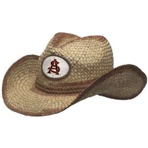   Arizona State Sun Devils Ladies Straw Cow Girl Hat