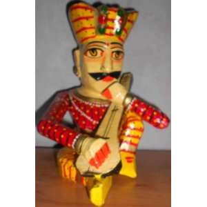  Musician Playing Various Indian Musical Instrument Set of 