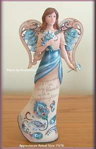 PAVILION PERFECTLY PAISLEY GRANDDAUGHTER ANGEL FIGURINE  