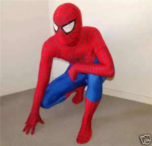 Lycra/Spandex Spiderman Hero Zentai Costume S XXL  