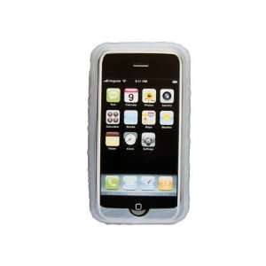 Apple Iphone 3g Clear Tough Silicone Case with Free Exercise Armband 