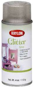 Krylon Glitter 4oz Gold Silver Spray Paint 402  