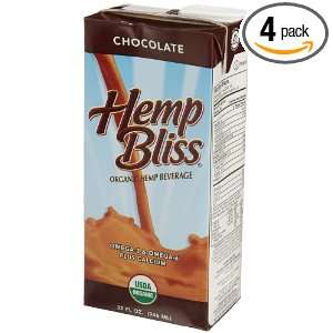 Manitoba Harvest Hemp Bliss Organic Hemp Beverage, Chocolate, 32 Ounce 