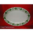 Royal Jackson Emerald Ivy Oval Serving Platter Large