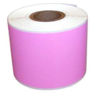  Name Badge Pink 100/pk Blank for Dymo and Zebra Printers Office