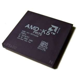  AMD K5 PR75   AMD K5 PR75ABR CPU/Microprocessor 