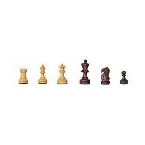  Drueke 820.10 2.5 Inch Players Rosewood Chessmen Toys 