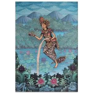  Sri Goddess Of Rice~Bali Paintings~Traditional Art