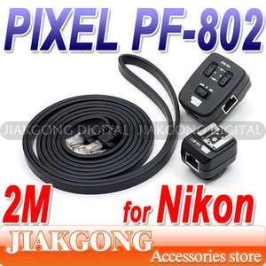 2M PIXEL RF 802 i TTL FLASH Off Camera Cord for NIKON  