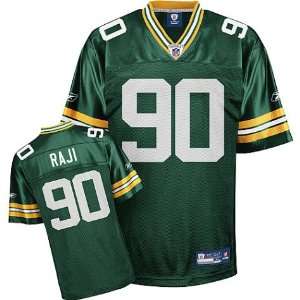  Men`s Green Bay Packers #90 B.J. Raji Team Replica Jersey 