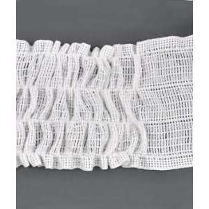  White 4 Cord Shirring Tape 3 3/4 Fabric Arts, Crafts 