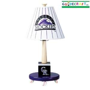  Guidecraft Major League Baseball?   Rockies Table Lamp 