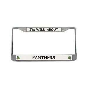  Panther License Plate Frame