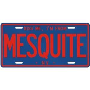   AM FROM MESQUITE  NEVADALICENSE PLATE SIGN USA CITY