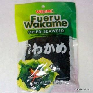 Wel Pac   Fueru Wakame (Dried Seaweed) Net Wt. 2 Oz.