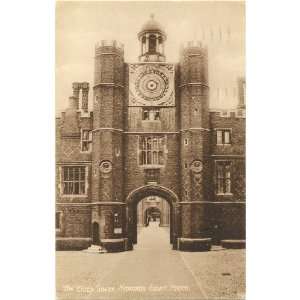   Postcard The Clock Tower   Hampton Court Palace   London England UK