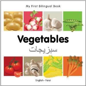   Book Vegetables (English Farsi) [Board book] Milet Publishing Books