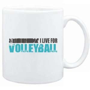  New  I Live For Volleyball  Mug Sports