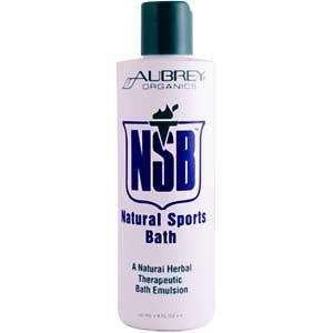   Natural Sports Bath   8 oz,(Aubrey Organics)