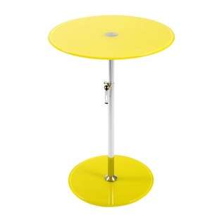 Tall Glass Side Tables  