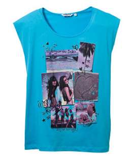 Turquoise (Blue) Teens Beach Party Tee  255287848  New Look