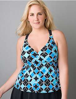 Slimming Mood rings cross back swim tank by Inches Off®  Lane 