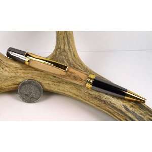  American Chestnut Elegant Beauty Pen With a Black and Gold 