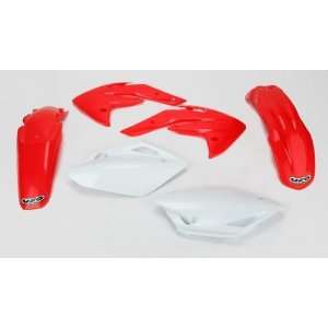  UFO Plastics Complete Body Kit   OEM, Color Red HOKIT111 