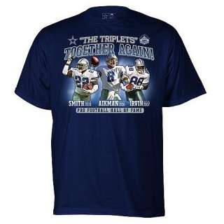 Hall of Fame Apparel Pro Football Hall of Fame Dallas Cowboys Triplets 