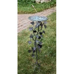  Grapevine Pedestal Base (Wrought Iron w/Antique Finish 