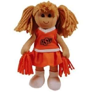 Oklahoma State University Plush Doll Small Cheerle Case Pack 36 