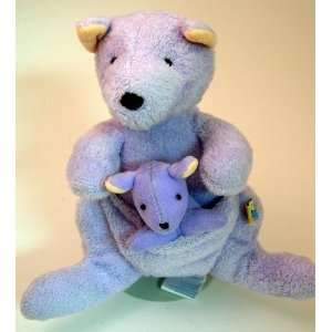  6 Carters Kangaroo & Baby Soft Plush Rattle Toys & Games