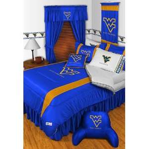 West Virginia Mountaineers NCAA Sideline Bed Set