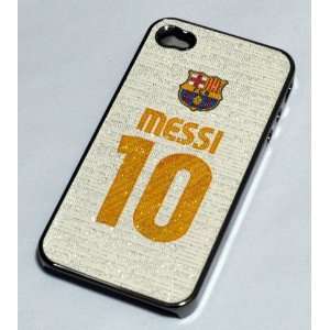  Soccer Football Hard Case for Apple iPhone 4   Barcelona 