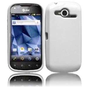  White TPU Case Cover for Pantech Burst P9070 9070 Cell 