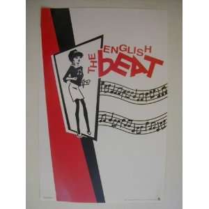  The English Beat Cartoon Poster Ska Lady 