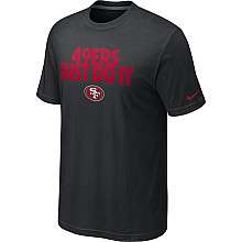 Nike San Francisco 49ers Just Do It T Shirt   Alternate Color 