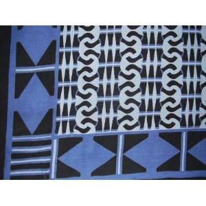  African Print Tapestry Coverlet Spread Throw Nice
